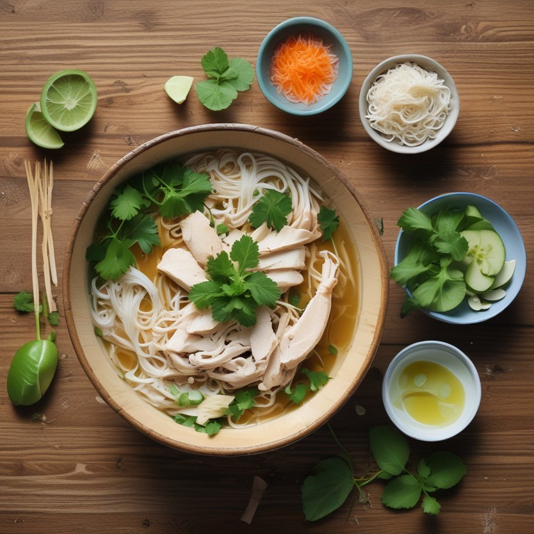 Authentic Vietnamese Chicken Pho
