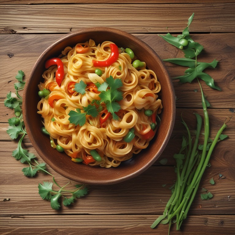 Curry-Infused Spicy Maggie Masala Noodles