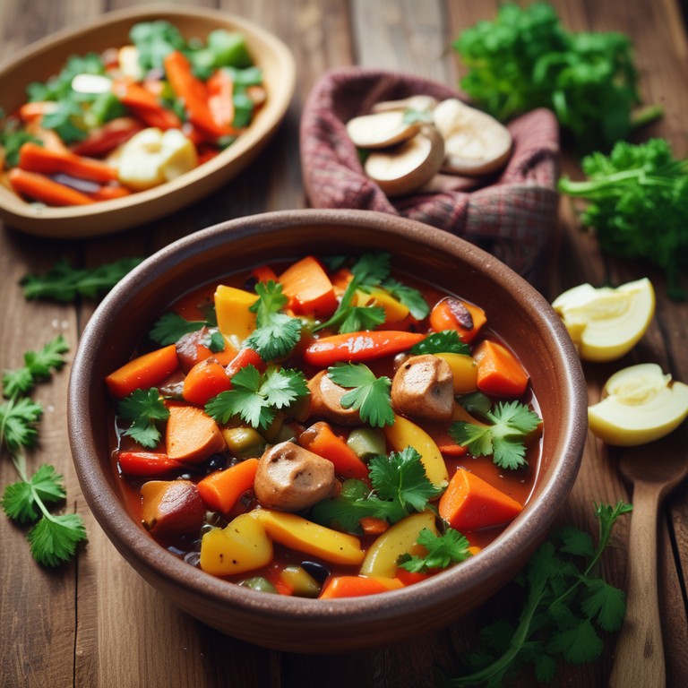 Ragoût de Légumes Végétarien et Sans Lactose