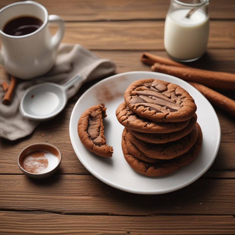 Bolachas de Nutella com Canela