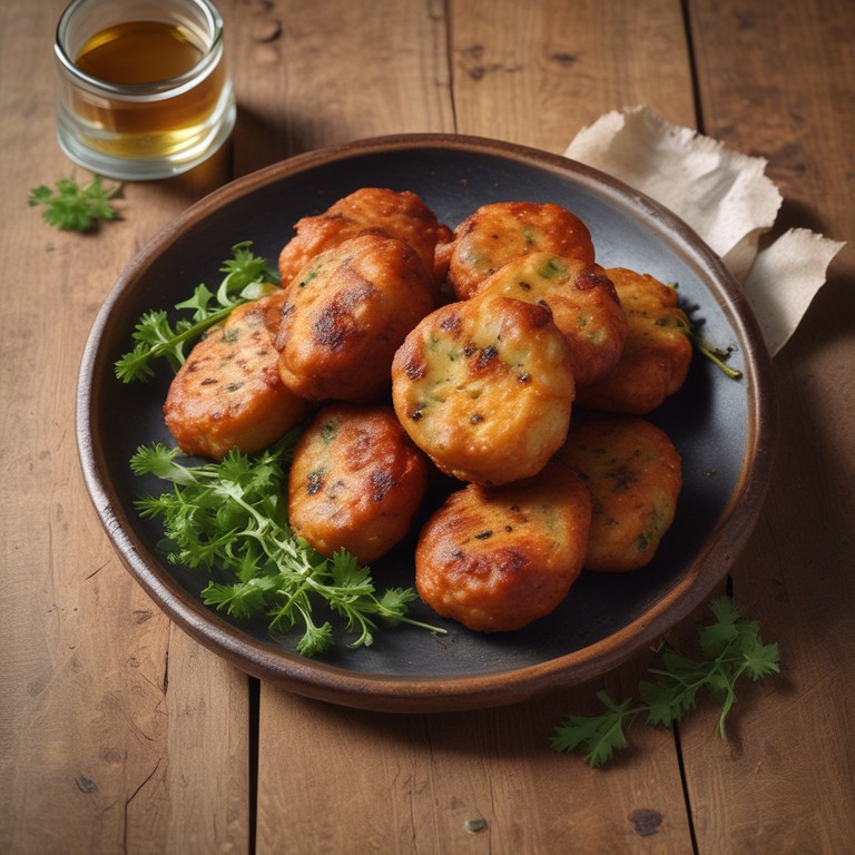 Bolinho Salgado de Linguiça Fresca