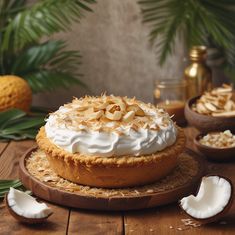 Tropical Coconut Cream Pie