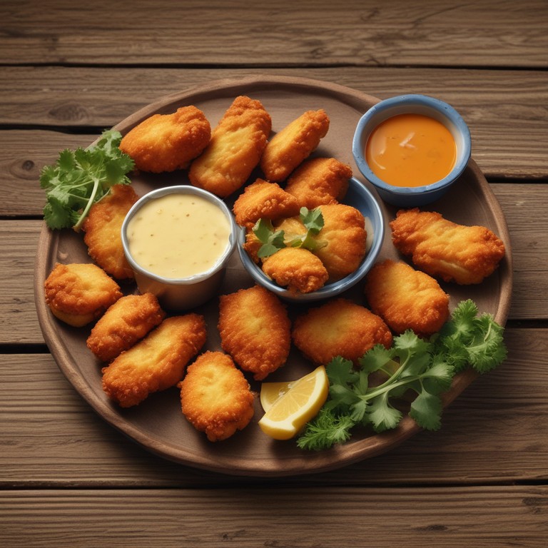 Nuggets de Poulet au Fromage Fondant