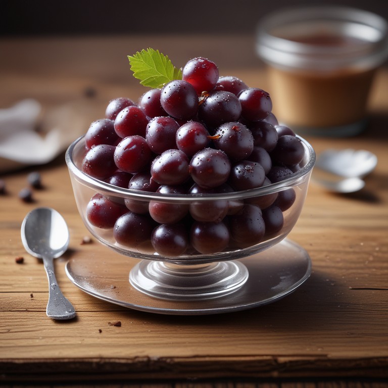 Delícia de Uva com Chocolate