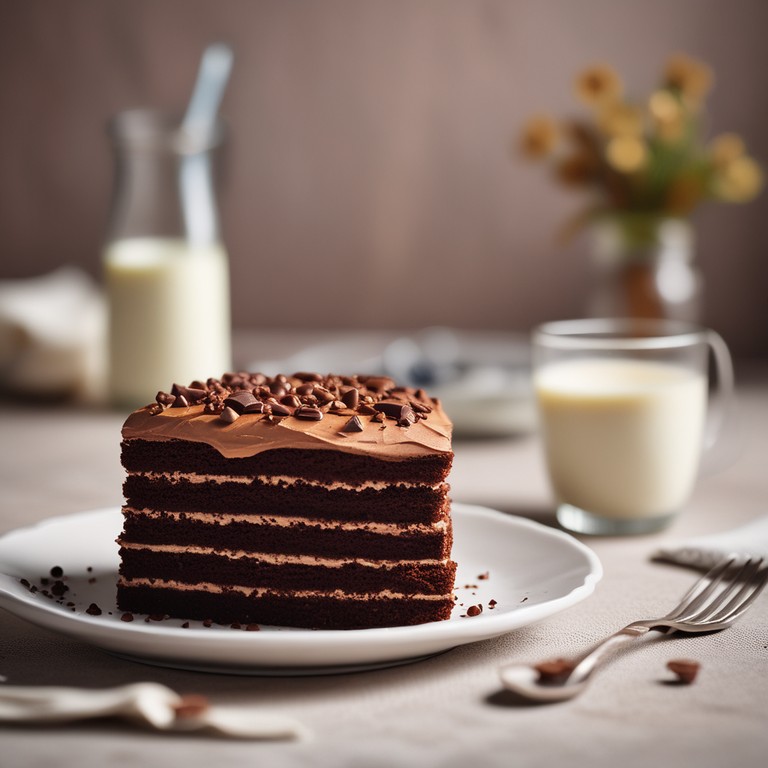 Torta de Bolacha Maria com Chocolate e Leite Condensado