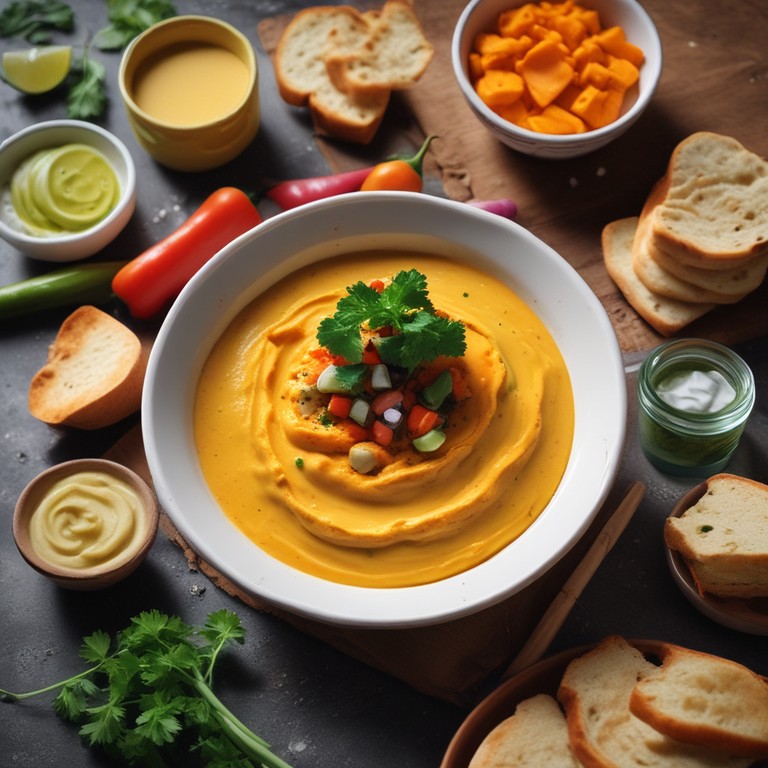 Romige Zoete Aardappel Hummus
