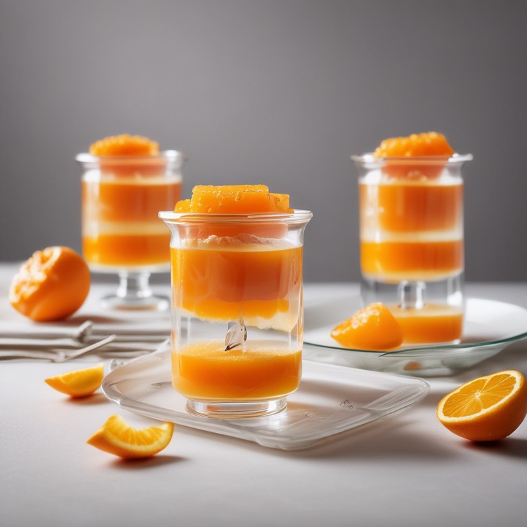 Gelatina de Laranja Sem Açúcar