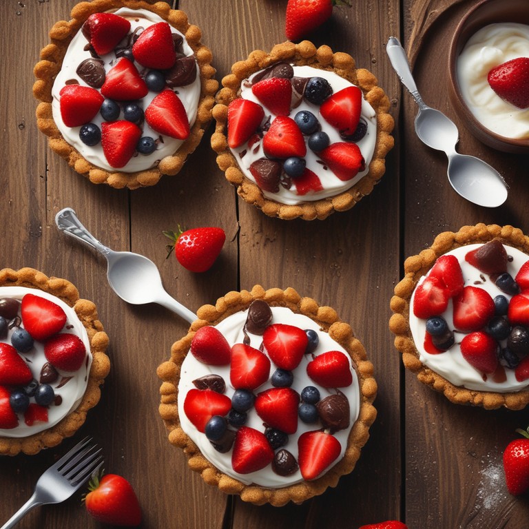 Tartelettes à la Fraise Saines et Délicieuses