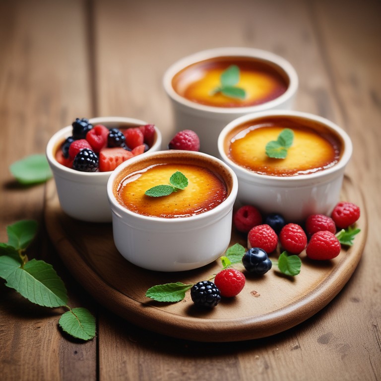 Crème Brûlée Clássico com Crosta Caramelizada