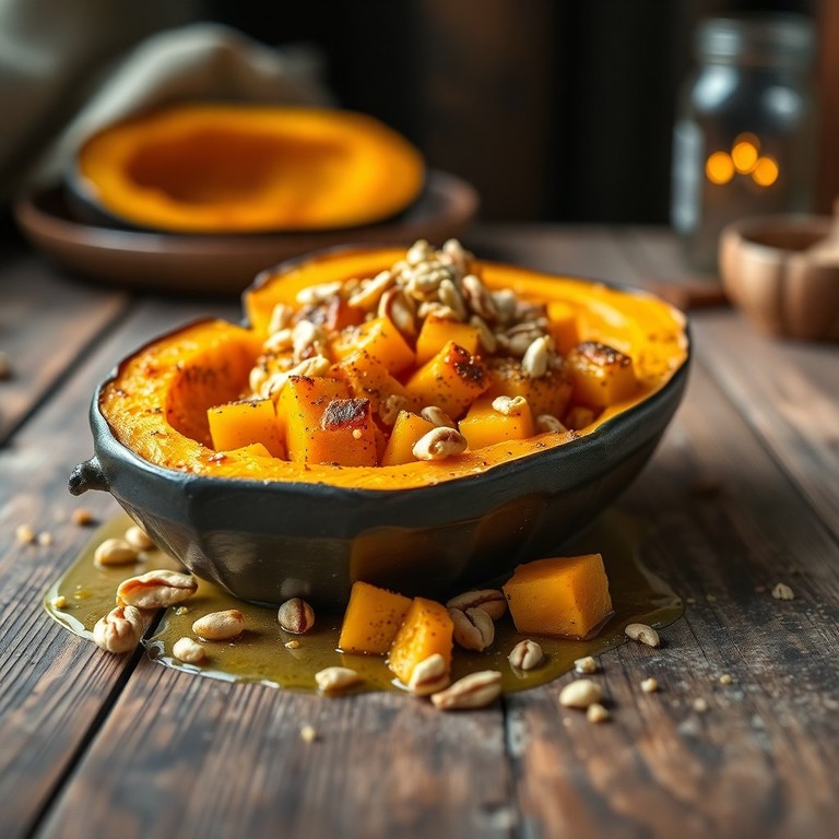 Calabaza Asada con Especias y Miel
