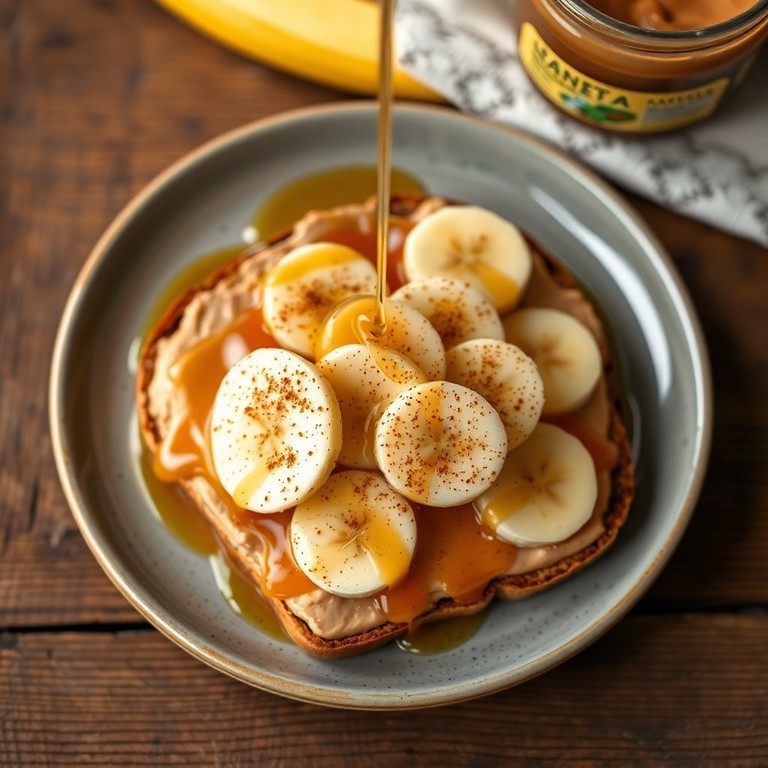 Creamy Peanut Butter Toast with a Twist