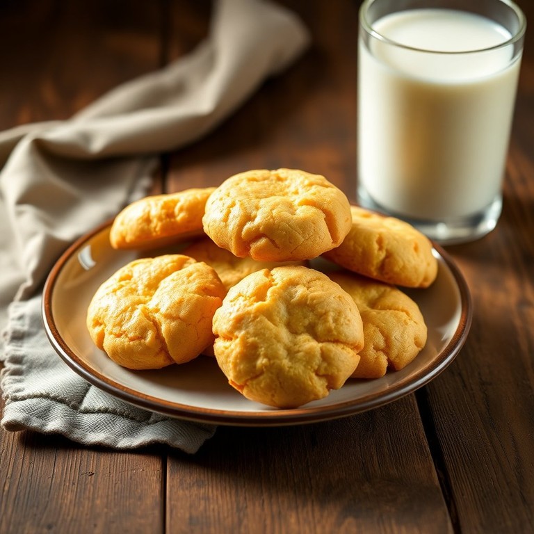 Biscoitos de Manteiga com Leite