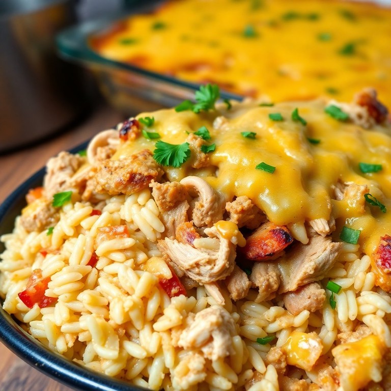 Savory Chicken and Brisket Casserole