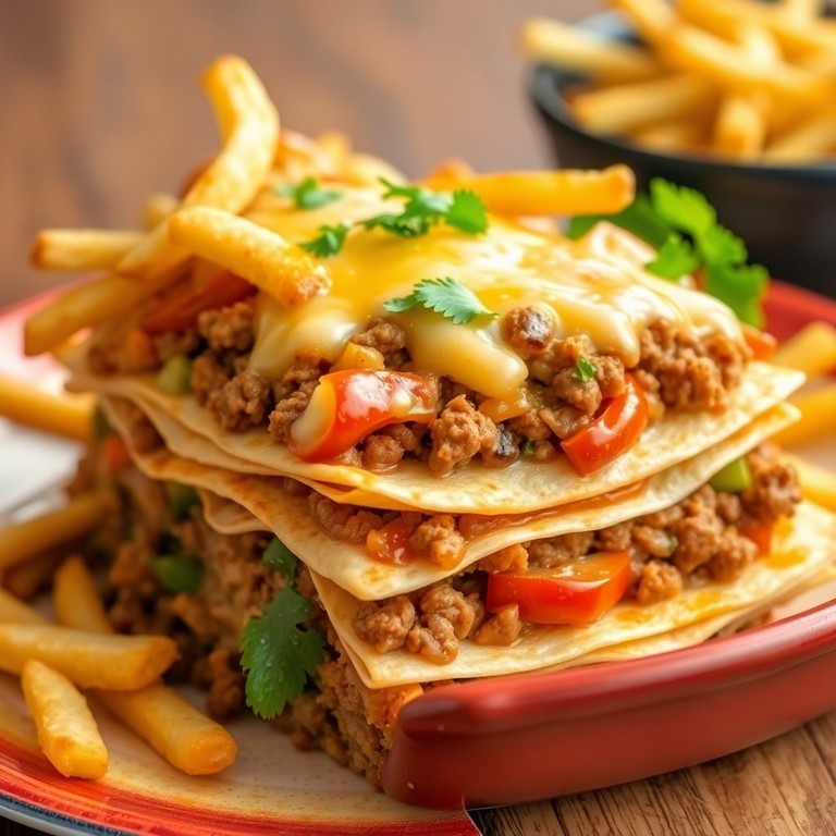 Mexicaanse Gehakt Tortilla Schotel