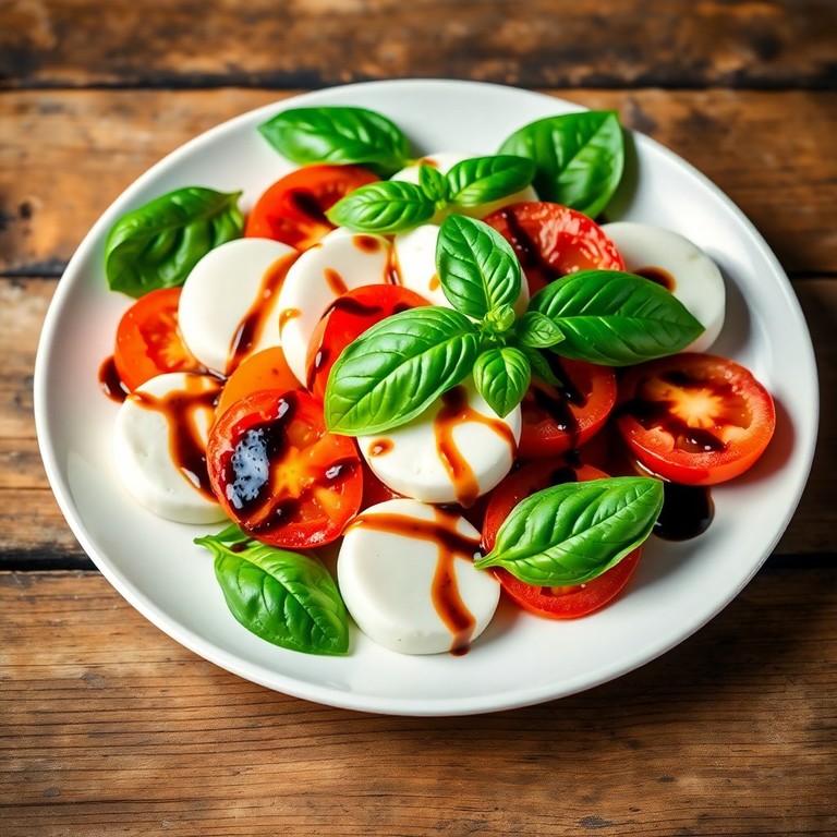 Mozzarella Caprese mit Balsamico-Reduktion