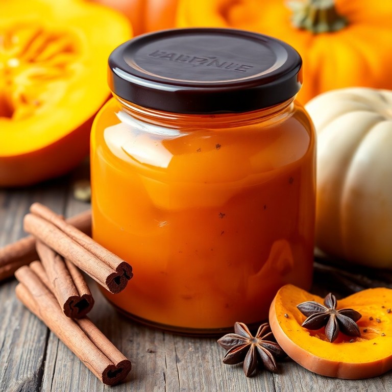 Confiture de Potiron Épicée avec Agar-Agar