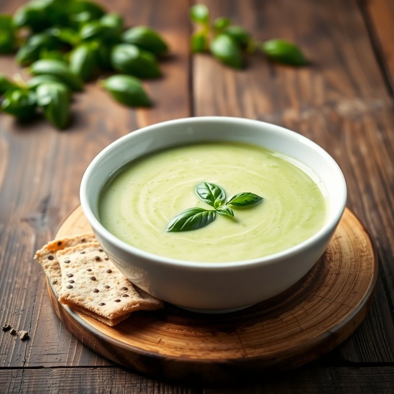 Green Parmesan Soup