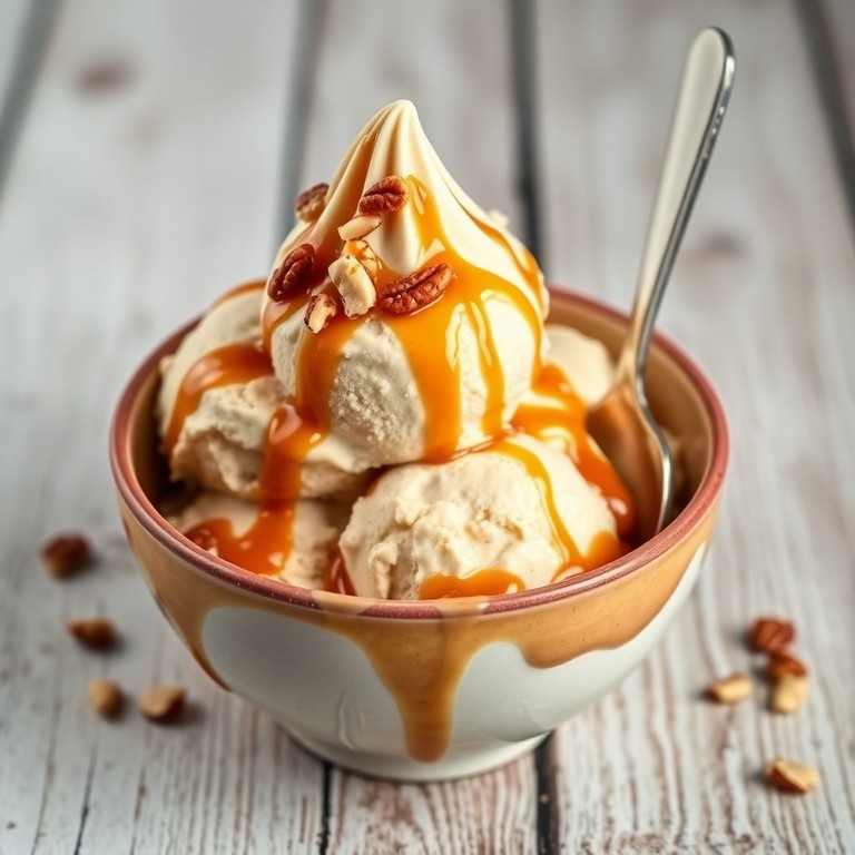 Sorvete de Doce de Leite Cremoso