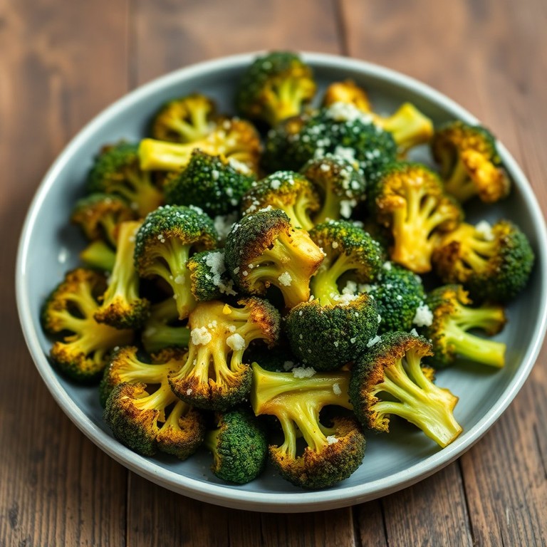 Savory Garlic Parmesan Roasted Broccoli