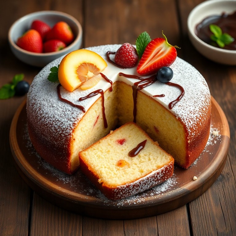 Bolo de Creme de Leite com Amido de Milho