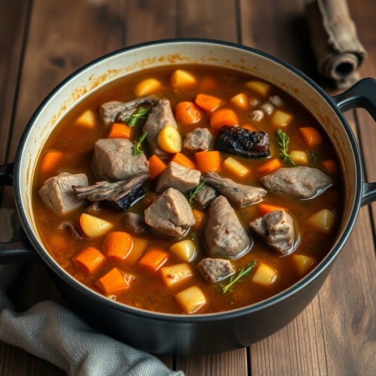 Timberwolf Feast: Hearty Canine Kin Stew