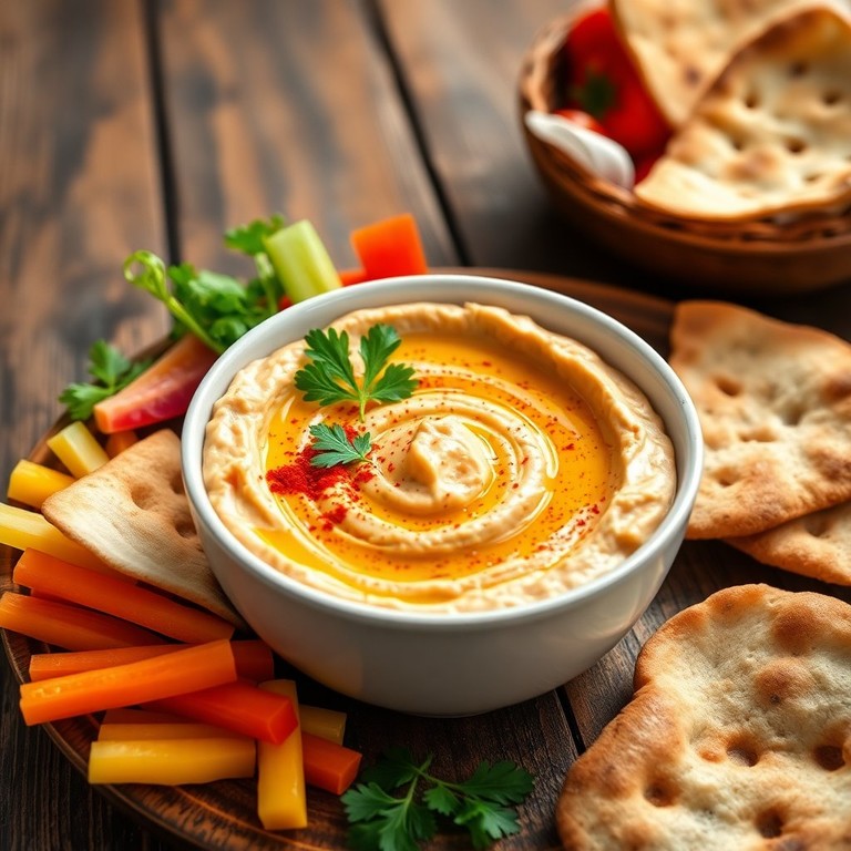 Houmous Crémeux aux Pois Chiches