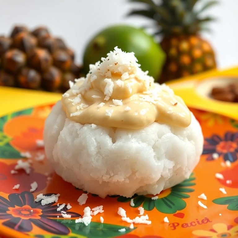 Cuscuz de Coco com Leite e Requeijão