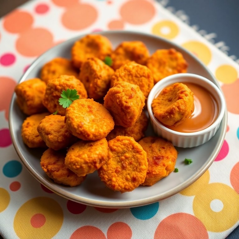 Sweet Potato Smash Bites with a Crunchy Coating
