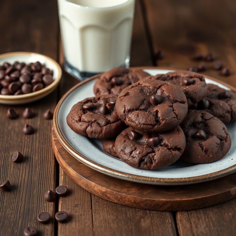 Cookies de Chocolate com Amido de Milho