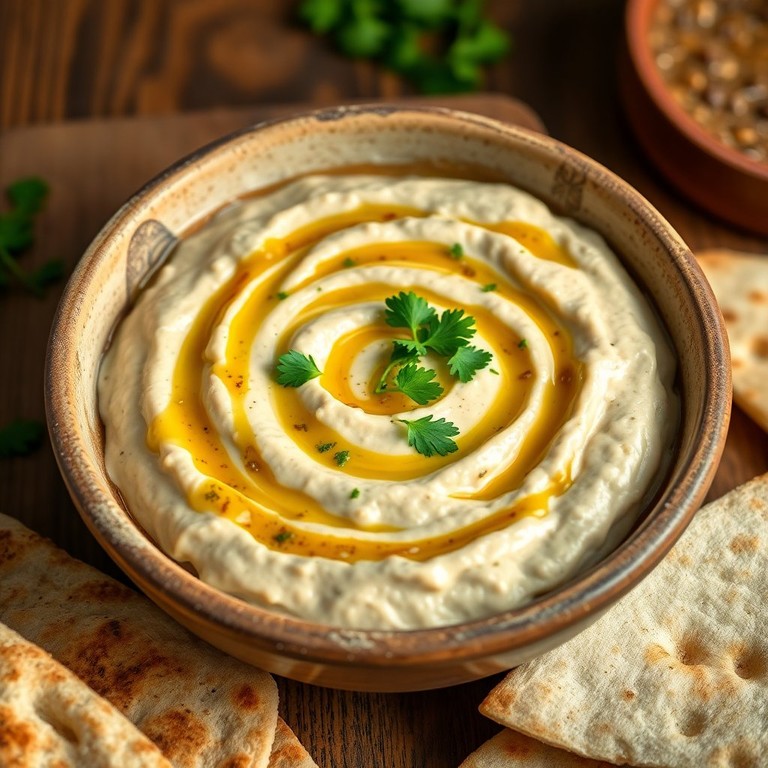 Rauchige Baba Ganoush mit Tahini
