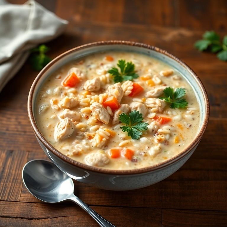 Creamy Chicken and Wild Rice Soup