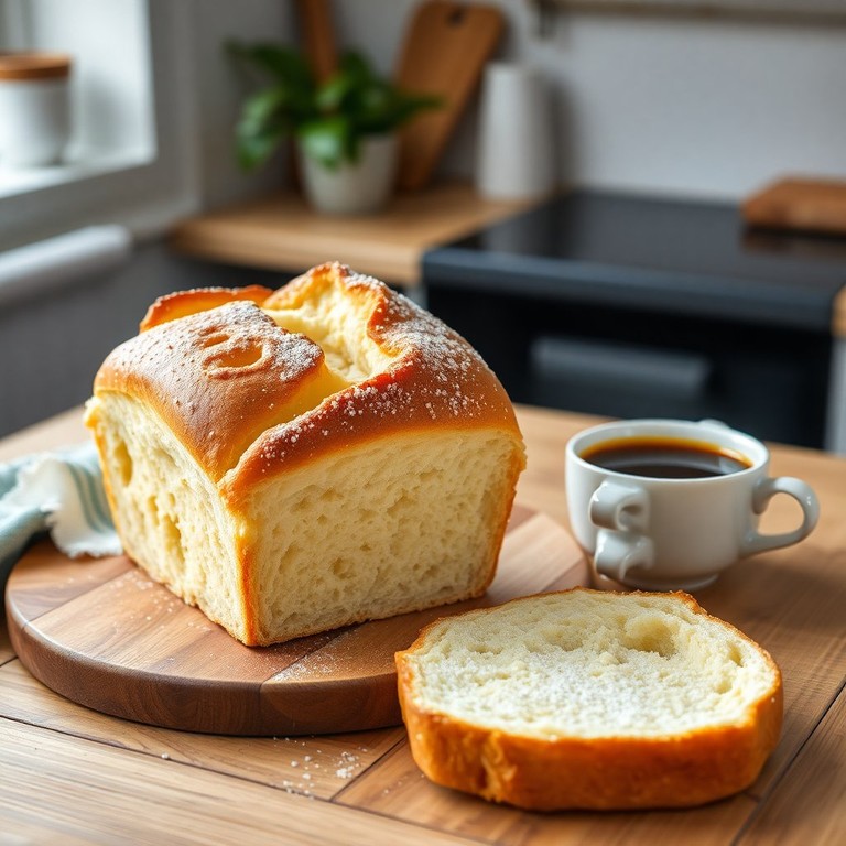 Pão Doce de Leite com Açúcar