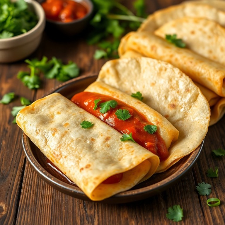 Chapalele Tradicional con Salsa de Tomate