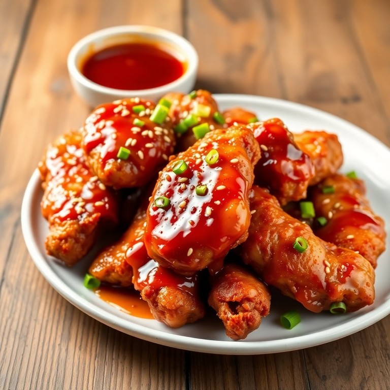 Spicy Honey Garlic Chicken Tenders