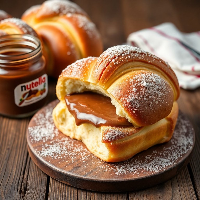 Brioche Nutella Fondante