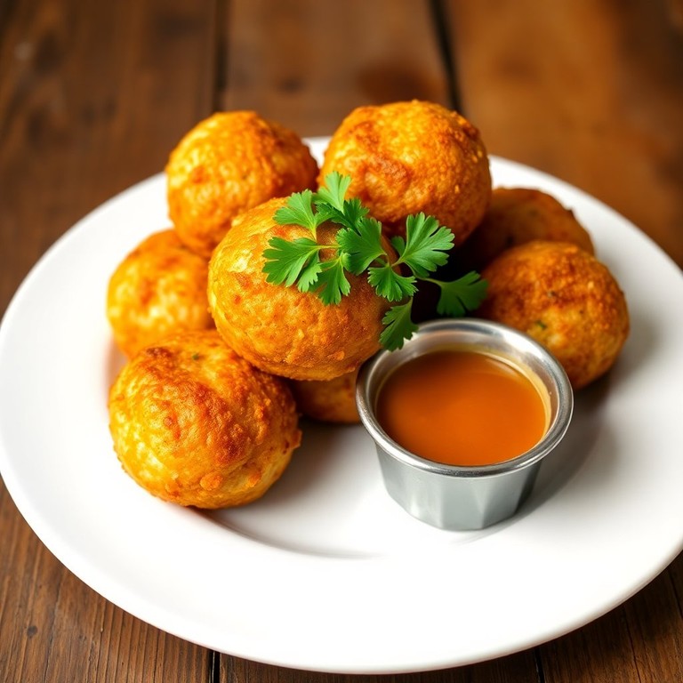 Bolinho Crocante de Repolho, Cenoura e Batata Doce