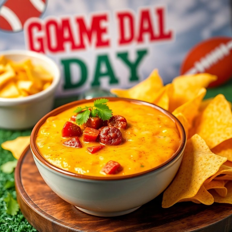 Creamy Cheesy Rotel Dip with Spicy Sausage