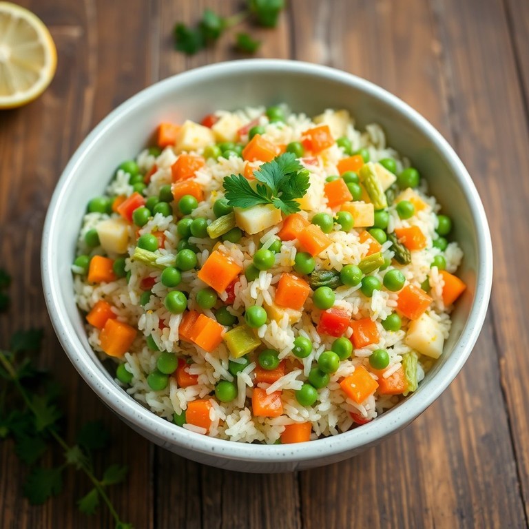 Easter Rice Pilaf with Spring Vegetables