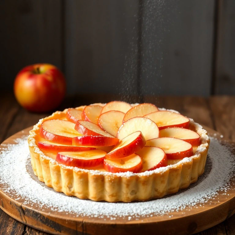 Tarte aux Pommes et Lait Condensé