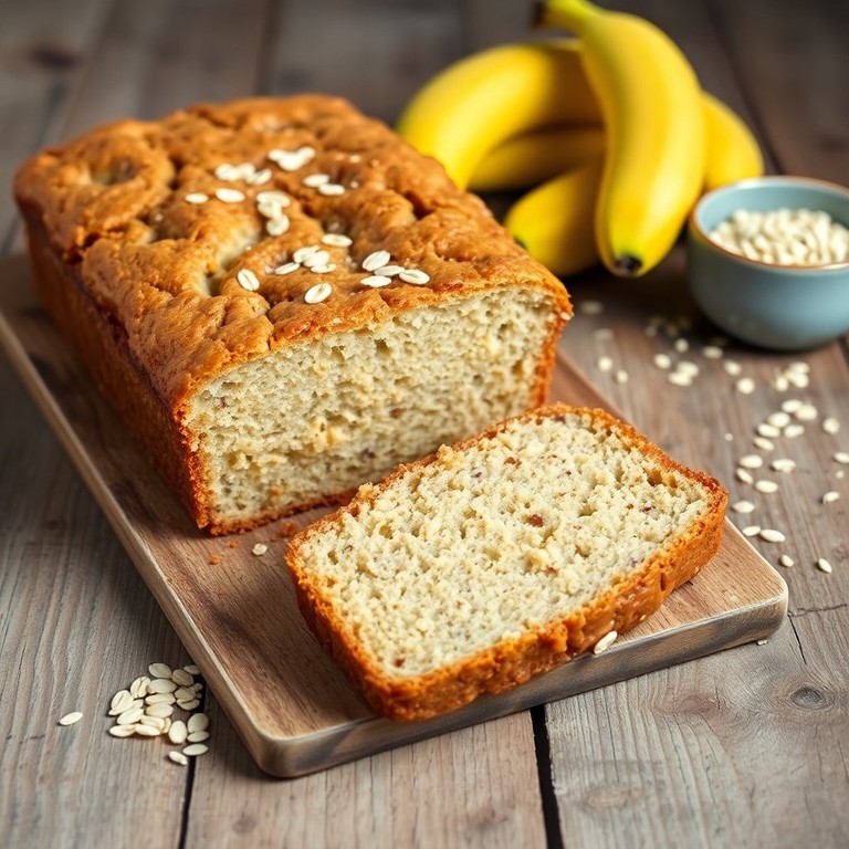 Gâteau Moelleux à la Banane et Avoine