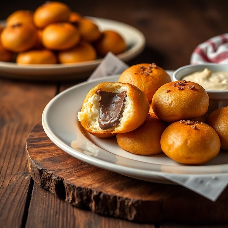 Pão de Queijo com Recheio de Toddy