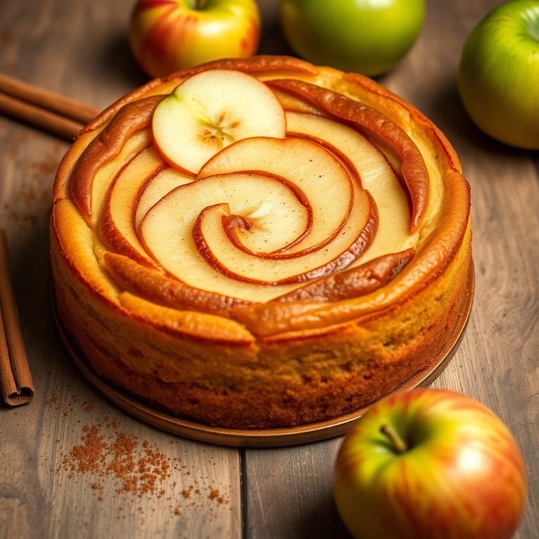 Saftiger veganer Rührteig-Apfelkuchen mit Zimt