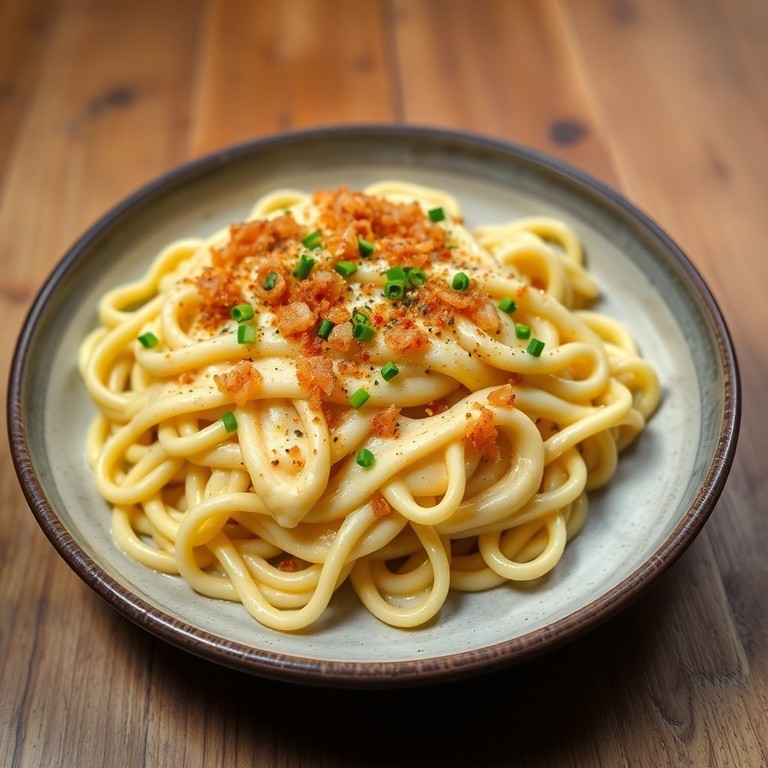 Vorarlberger Käsespätzle mit besonderer Würze