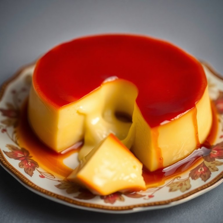 Pudim de Leite Condensado com Creme de Leite