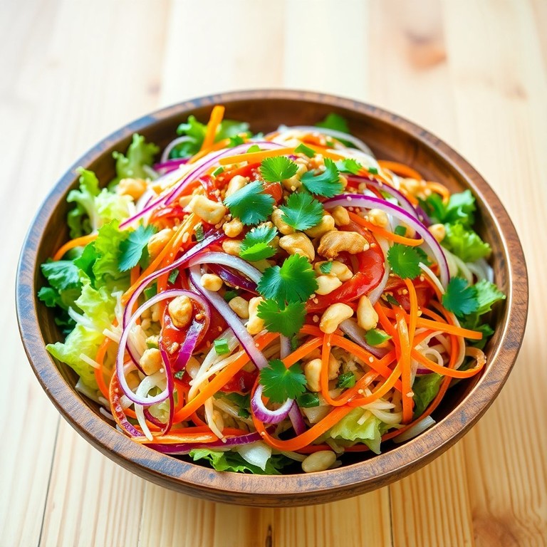 Ensalada Fresca de Repollo y Soya con Vinagreta Asiática