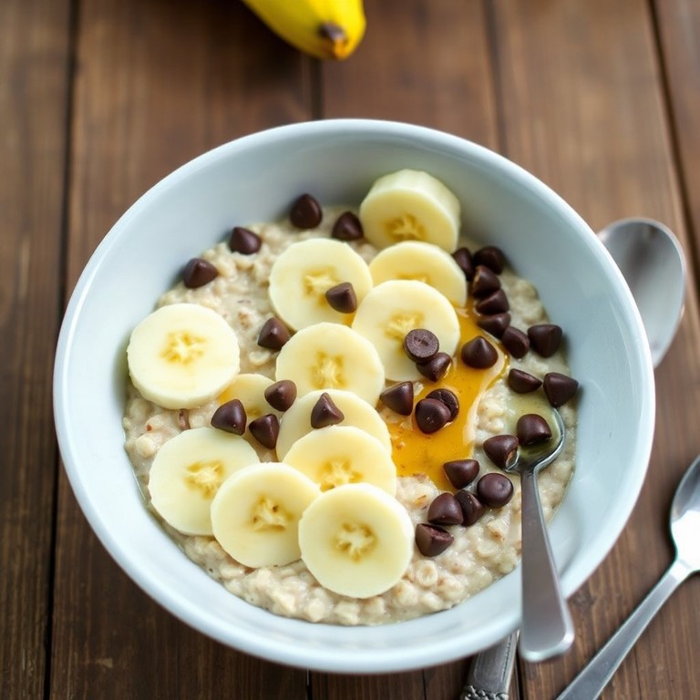 Banana Chocolate Chip Overnight Oats