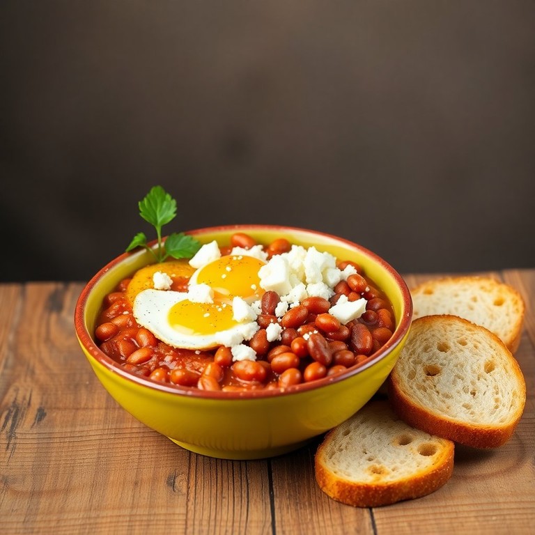 Bowl Energético de Huevos y Plátano Frito