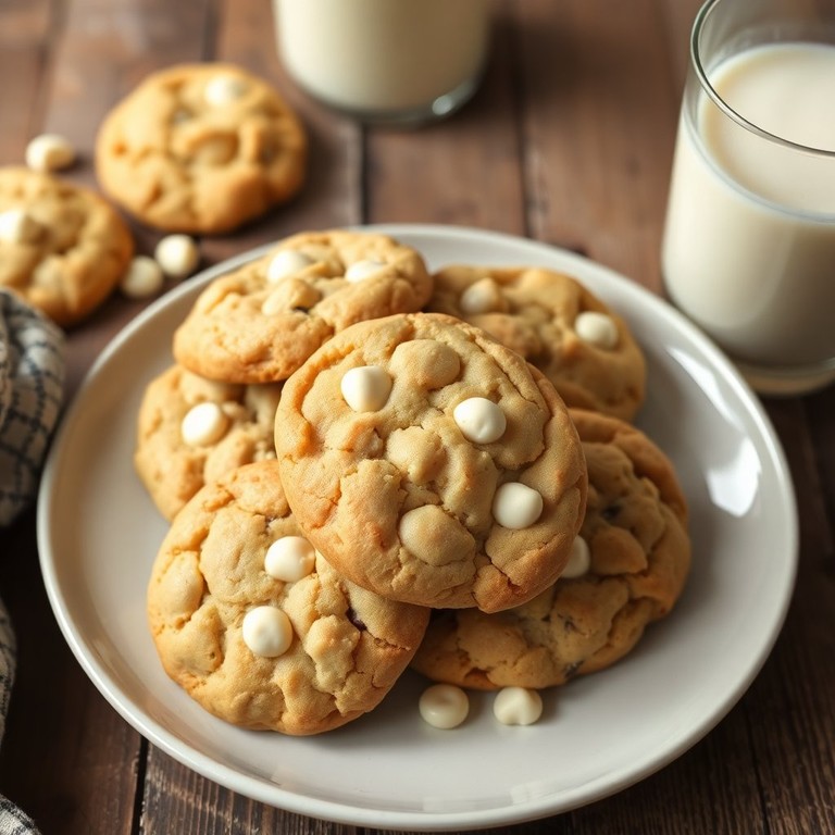 Decadent Eggless White Chocolate Chip Cookies