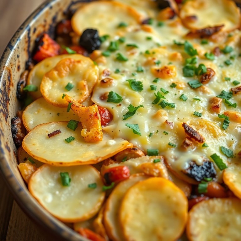 Creamy Vegan Potato and Tofu Bake