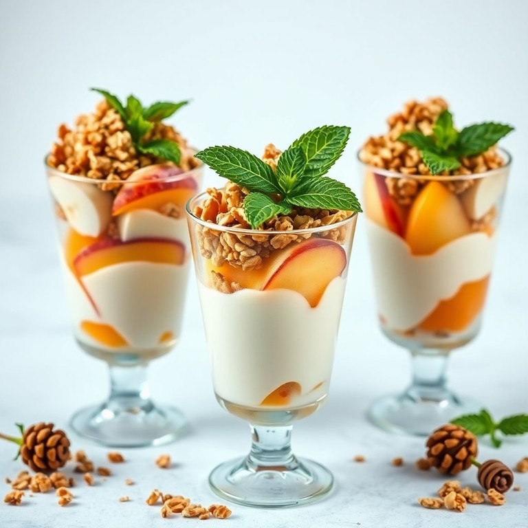 Creme de Leite com Mel e Frutas Tropicais